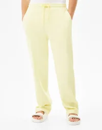 Wide Leg-Joggerhose mit Textur